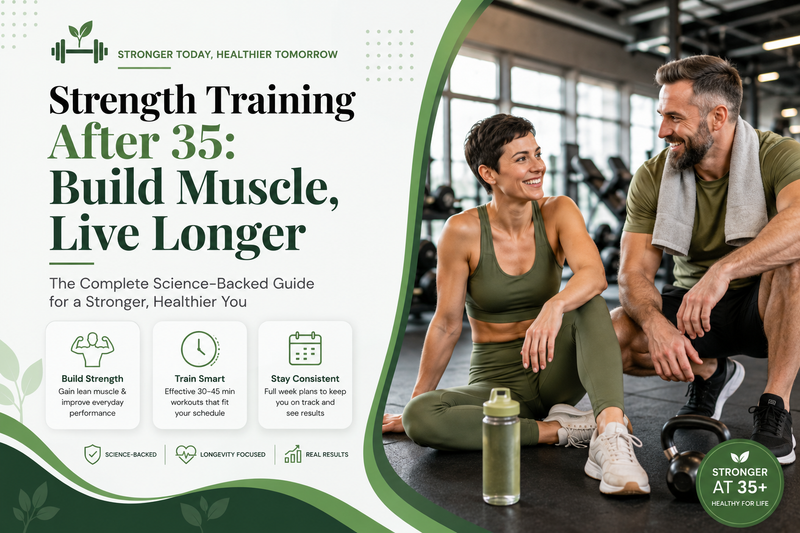 Strength Training for Longevity: The Complete Guide for People Over 35