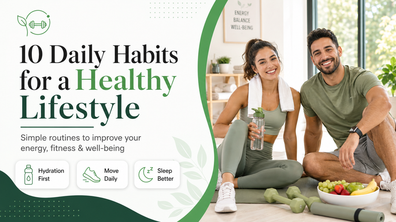 10 Daily Habits for a Healthy Lifestyle
