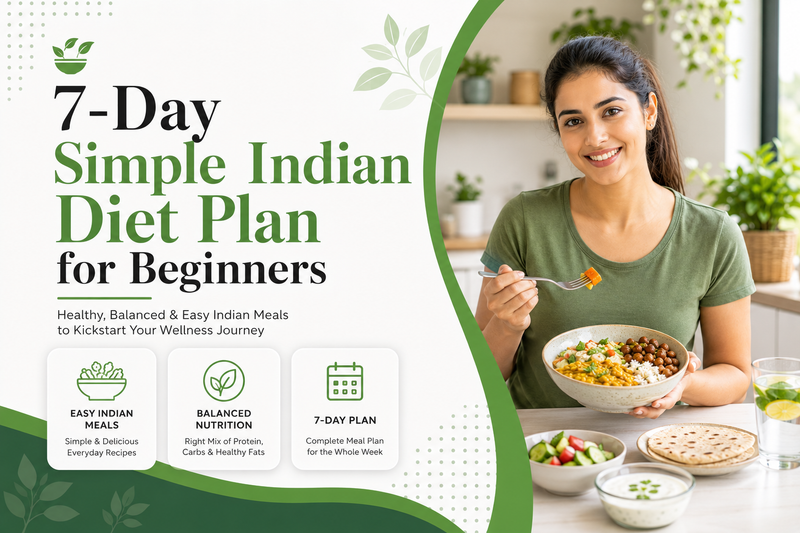 7-Day Simple Indian Diet Plan for Beginners