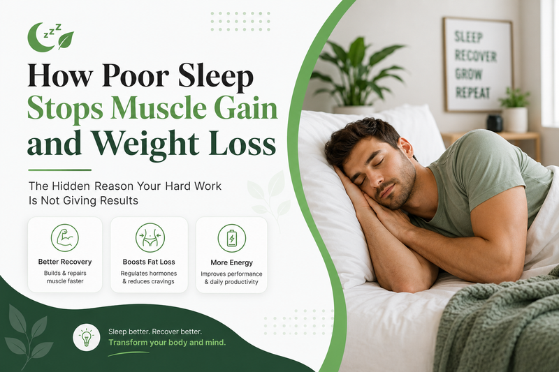 Poor Sleep is Secretly Destroying Your Muscle Gain and Weight Loss
