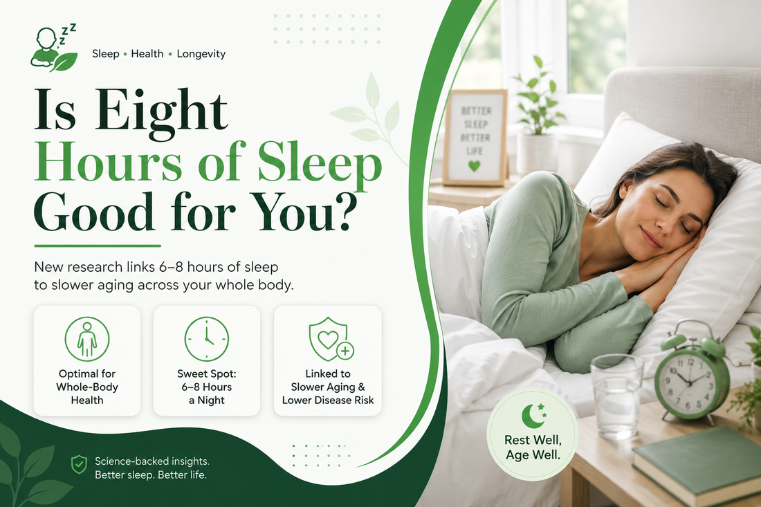 Is Eight Hours of Sleep Good? What a 500,000-Person Study Reveals About Sleep and Aging